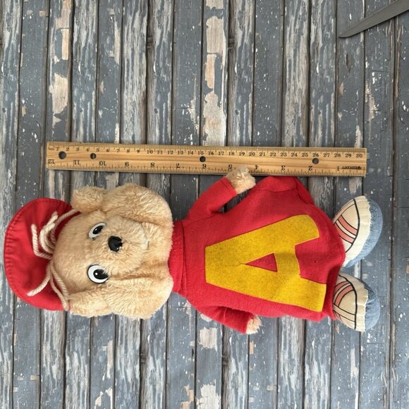 Vintage 1983 Bagdasarian Productions Alvin and the Chipmunks 10" Plush Doll - Picture 10 of 10